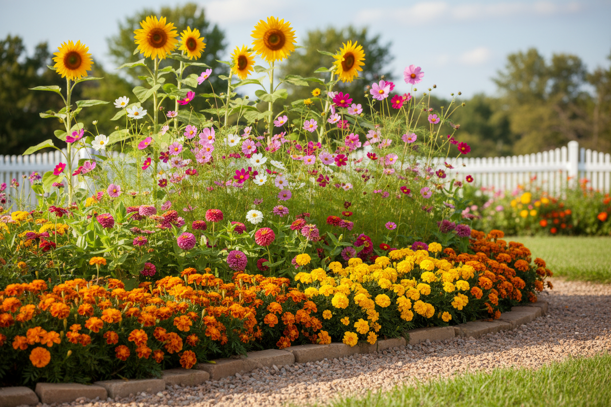 How to Start a Flower Garden from Scratch (Beginner Guide) – EarthBloom ...
