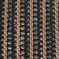 Eden's Decor Straight Flat-Edged Sun Shade Sail Rectangular 10' x 12' Brown UV-Blocking Outdoor Canopy Fabric Cloth Awning for Pergola Patio Garden Backyard Custom Size