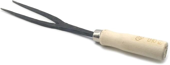 GARASANI Hoe Hand Plow Hoe Korean Style Ho-Mi - Best Organic Gardening (Fork)