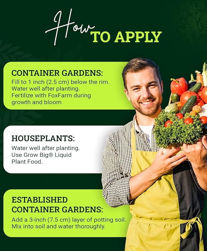 FoxFarm Happy Frog Potting Soil, 12qt – for Indoor/Outdoor Container Plants, Improves Root Efficiency, pH Adjusted for Optimal Nutrient Uptake – Contains Microbes and Humic Acids (Pack of 2)