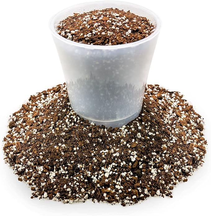 House Plant and Tropical Plant Potting Soil - Re-Potting Soil for All Types of Indoor House Plants - 4 Quart Bag
