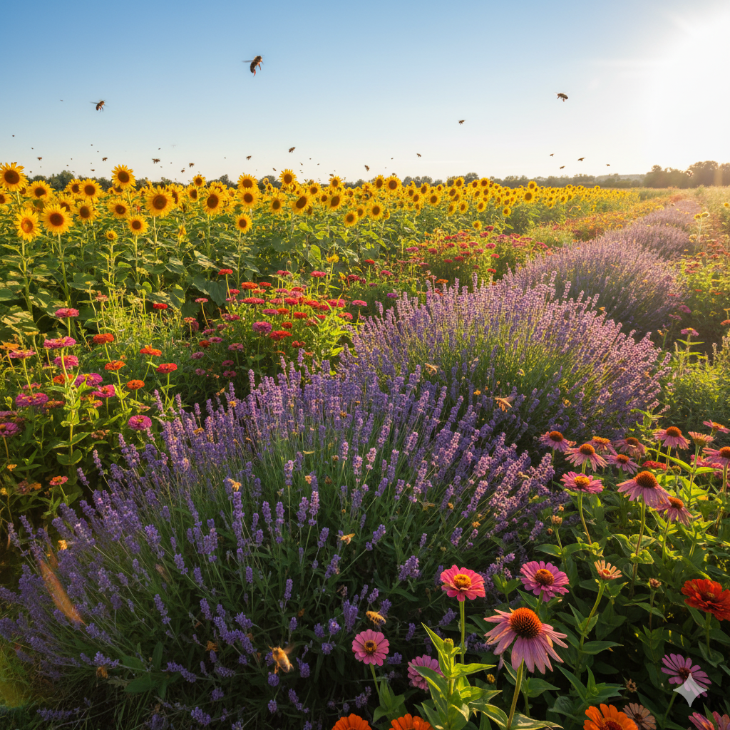 The Best Flowers to Attract Bees and Butterflies in 2025