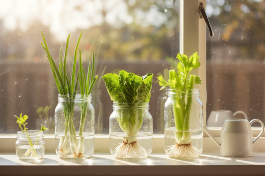 Regrowing Vegetables from Kitchen Scraps (Zero Waste Gardening)