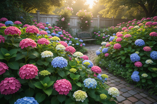 How to Grow Hydrangeas with Big, Colorful Blooms