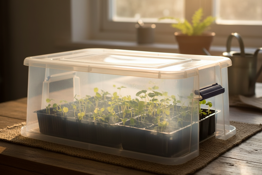 How to Create a Mini Greenhouse Using Simple Materials