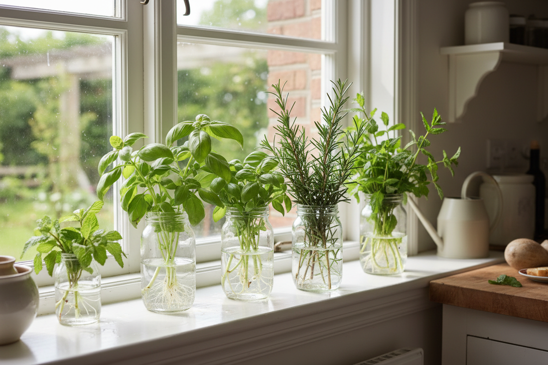 How to Grow Herbs from Kitchen Cuttings (Super Easy!)