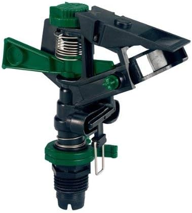 Orbit 3 Pack 1/2 Inch Plastic Impact Sprinkler Head for Lawn Watering