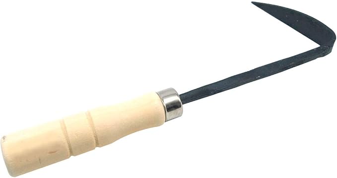 SUPIA Korean Gardening Tool ho-mi Hand Plow Hoe Spade, Trowel, Weeder, and More! an Excellent Tool for use in Any Vegetable or Flower Garden (Grass)