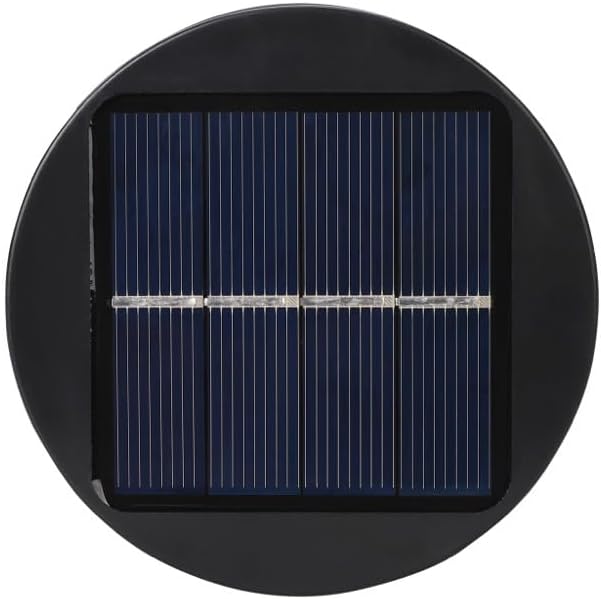 Techko Outdoor Solar Cylinder Bollard Path Lights, Modern Design, Waterproof IP65, Garden Lights for Landscape, Yard, Walkway, Pathway, Matte Black