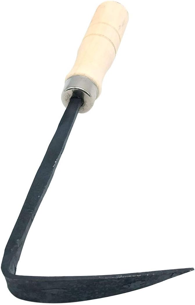 SUPIA Korean Gardening Tool ho-mi Hand Plow Hoe Spade, Trowel, Weeder, and More! an Excellent Tool for use in Any Vegetable or Flower Garden (Grass)