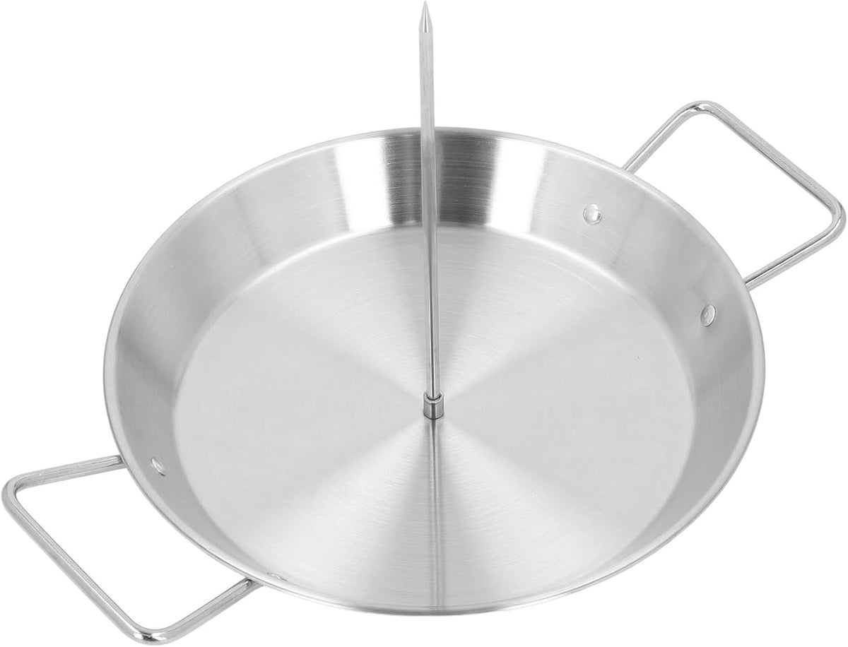 Al Pastor Skewer for Grill, Stainless Steel Vertical Skewer with 8 10 12in Removable Spikes, Spit Stand for Grill Smoker, Oven BBQ