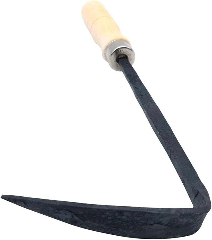 SUPIA Korean Gardening Tool ho-mi Hand Plow Hoe Spade, Trowel, Weeder, and More! an Excellent Tool for use in Any Vegetable or Flower Garden (Grass)