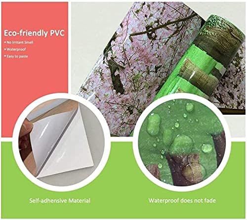 3D Door Wallpaper Self-Adhesive Door Poster - Beach Street - Door Film Photo Wallpaper Premium PVC Waterproof Door Sticker Wall Sticker for Bedroom Living Room Door Decoration Stickers 80 x 200 cm