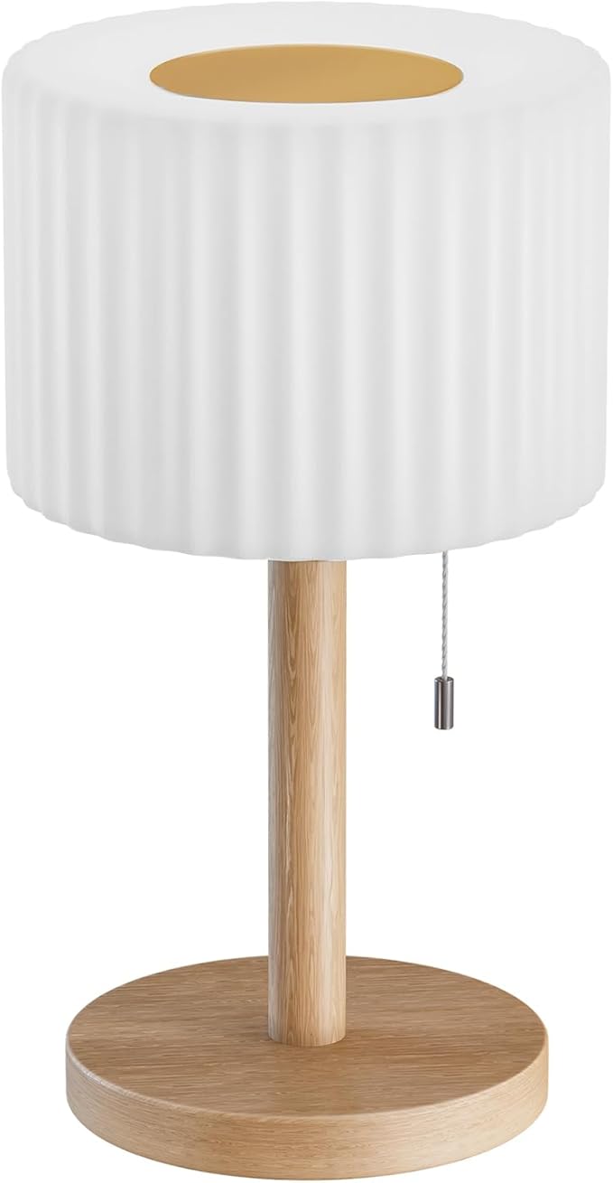 FUYO Outdoor Battery Operated Table Lamp with 8 Colors Dimmable Portable Wireless Table Lamp USB-Charging Night Light Lamp for Outdoor Garden Bedroom Camping Easter Decoration