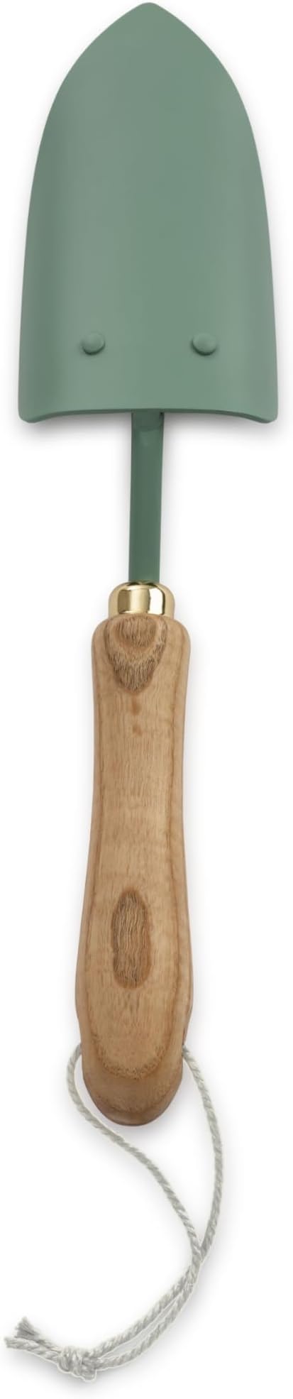 Barebones Spade Hand Trowel - Gardening Hand Tools - Stainless Steel Spade Shovel - Premium Quality Garden Spade - Japanese Garden Tool - Multipurpose Tool (Ash/Mint)