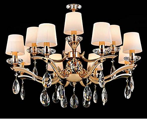 Fushing 20Pcs Chandelier Crystals, Clear Teardrop Crystal Chandelier Pendants Parts Beads, Hanging Crystals for Chandeliers (63mm, Clear)