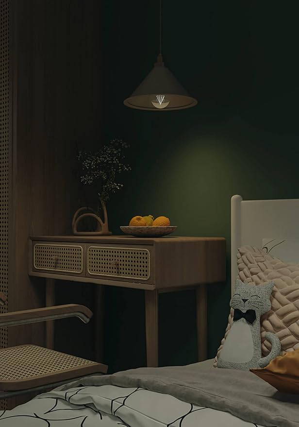 Dimoon 236''x15.7'' Emerald Dark Skin Peel and Stick Wallpaper Contact Paper Modern Self Adhesive Wall Paper Removable Renter Friendly Textured Solid Vinyl Roll (236''x15.7'',Emerald Dark Skin)