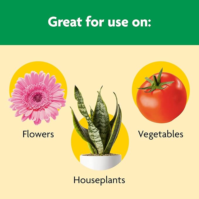 Miracle-Gro Shake 'N Feed All Purpose Plant Food, For In-Ground and Container Plants, Feeds for up to 3 Months, 8 lbs.