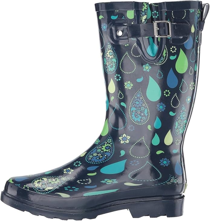 Western Chief Women's Tall Waterproof Rain Boot Outdoor Garden Shoes