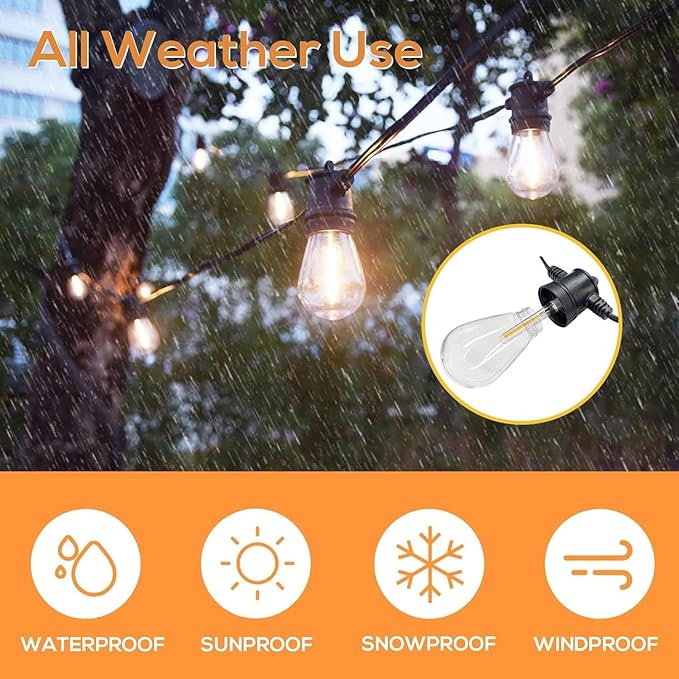 SUNTHIN Globe String Lights - Thumbnail 3
