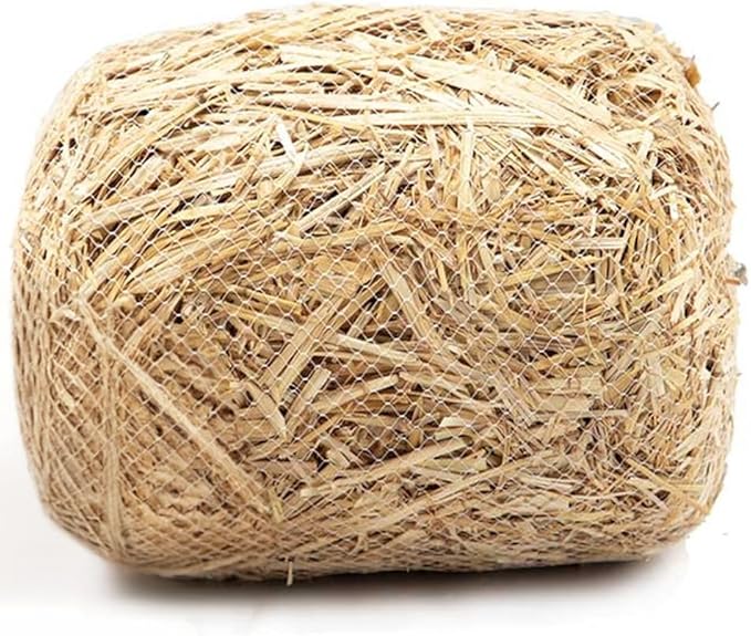 The Pond Guy Straw Barley Bale for Water Gardens, Fountains & Small Koi Ponds, Natural Clarifier, Simple & Easy to Use Pond Maintenance, 1-Pound Bale