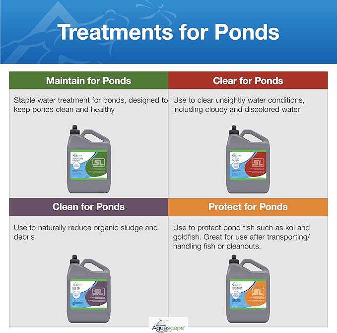 Aquascape Clear Pond Water Treatment for Dosing System SL, 96091