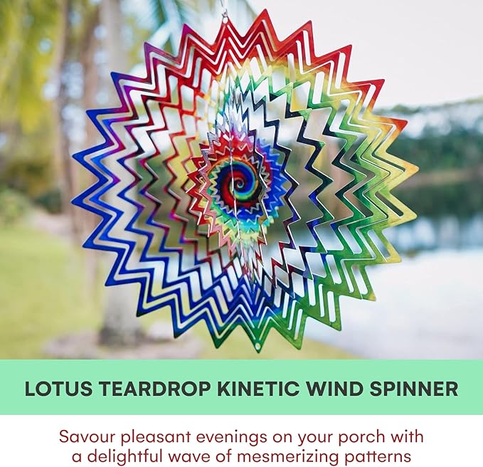 VP Home Celestial Planet Kinetic Wind Spinner for Yard and Garden Wind Spinner Outdoor Metal Large Hanging Plantary Decor 3D Garden Art Wind Sculpture Spinners Kinetic Art Garden Decorations