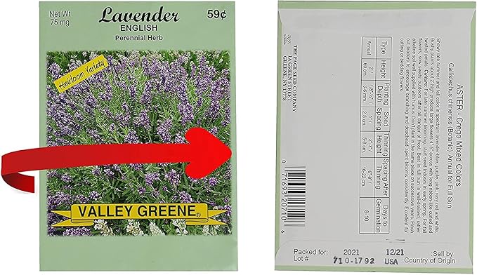 Black Duck Set of 500 Flower Seed Packets! Flower Seeds in Bulk - Best Value Seeds - Great for Classrooms, Beginner Gardeners and Kids! - Deluxe Varieties! (500)