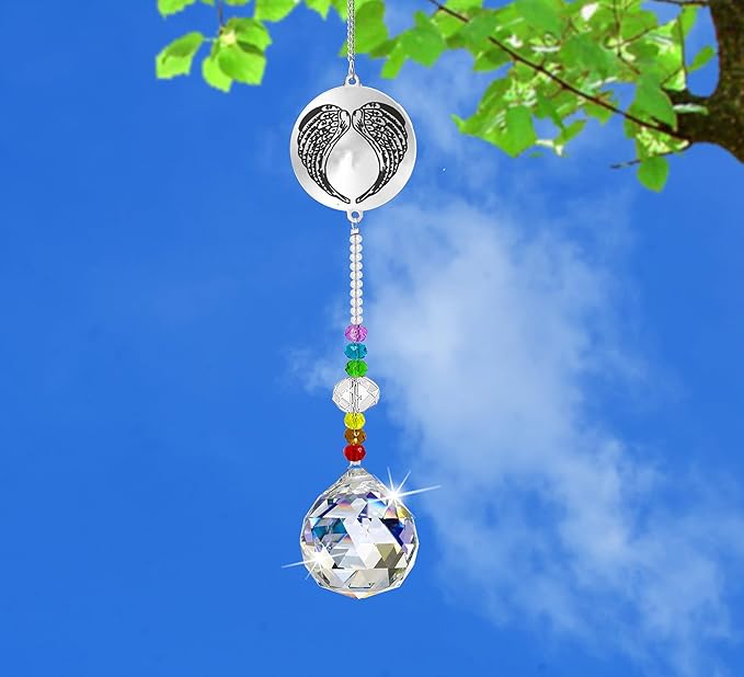Memorial Gifts Crystal Suncatcher,Unique Sympathy Gifts for Loss of Loved One,Rainbow Maker Bereavement Gifts Box for Loss of Father Mom Dad Son Daughter Husband Brother Grandmother (Sister)