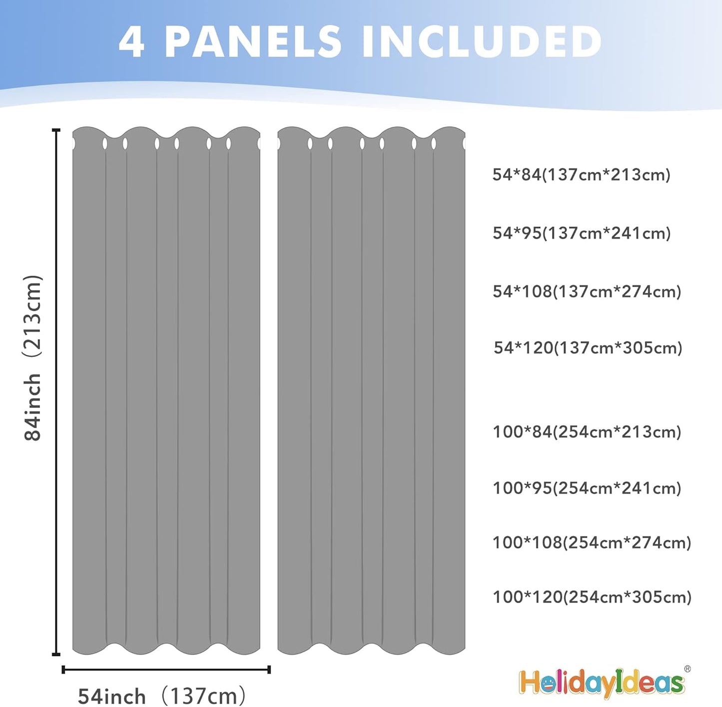 HolidayIdeas Beige Outdoor Sheer Curtains for Patio Waterproof, 4 Panels - 54 x 108 Inch - Light Filtering Voile Outside Curtains Grommet Drapes for Front Porch, Gazebo, Pergola, Backyard