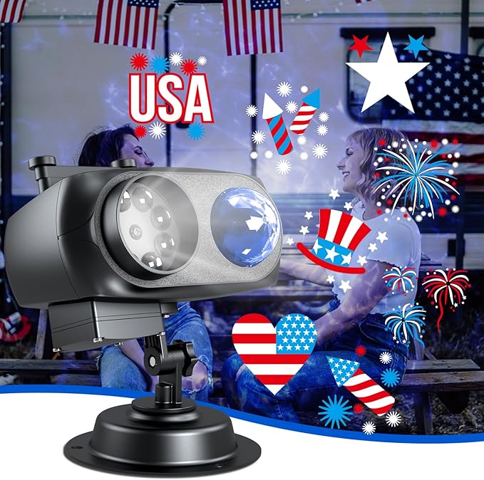Christmas Projector Lights Outdoor,Holiday lamp,Halloween Christmas Outdoor,St. Patrick's Day Decoration,Eid Mubarak Kareem Festival Decorations, Easter Decorative Lights,Ramadan Decorations