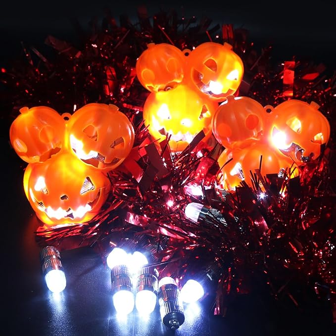 SumDirect Pack of 12/30/50/100 Colorful LED Mini Non-Blinking Lights for Paper Lanterns Balloons Floral Wedding Halloween Christmas Party Decoration Centerpieces (30, White)