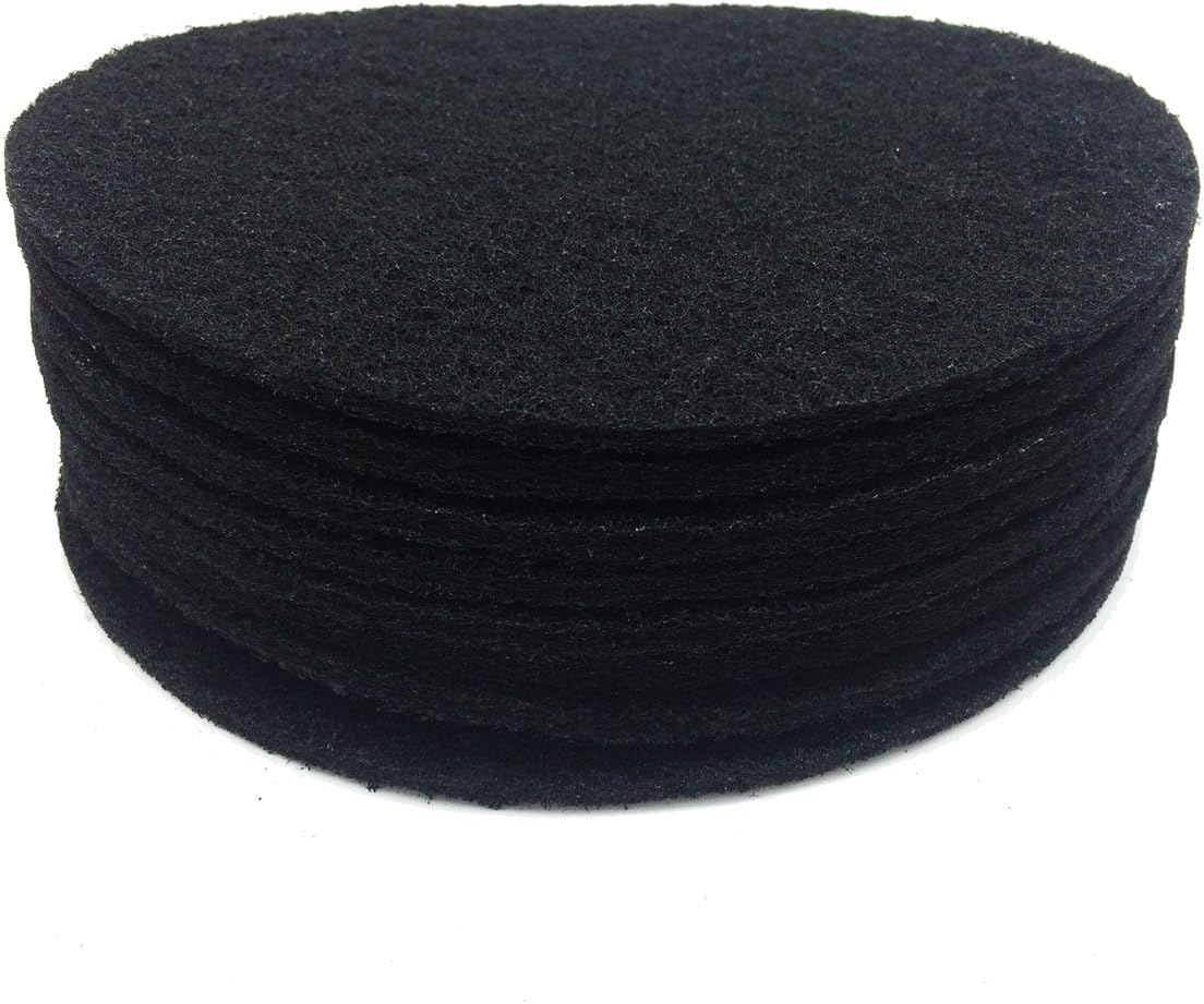 7.25inch Kitchen Compost Bin Charcoal Filter Replacements, Compost Pail Replacement Carbon Filters 7.25 inch, Round