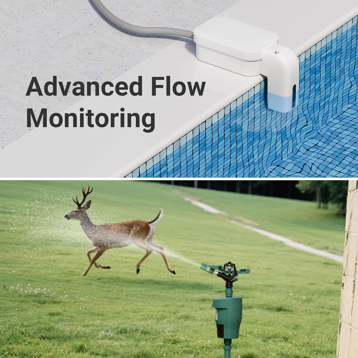 LinkTap T1 Smart 2-Zone Water Timer & Gateway, Built-in Flow Meters, Real-Time Fault Detection & Notification, Weather Adaptive, Better Range Than WiFi Hose Timer, IP66, Alexa, 2-Year Warranty