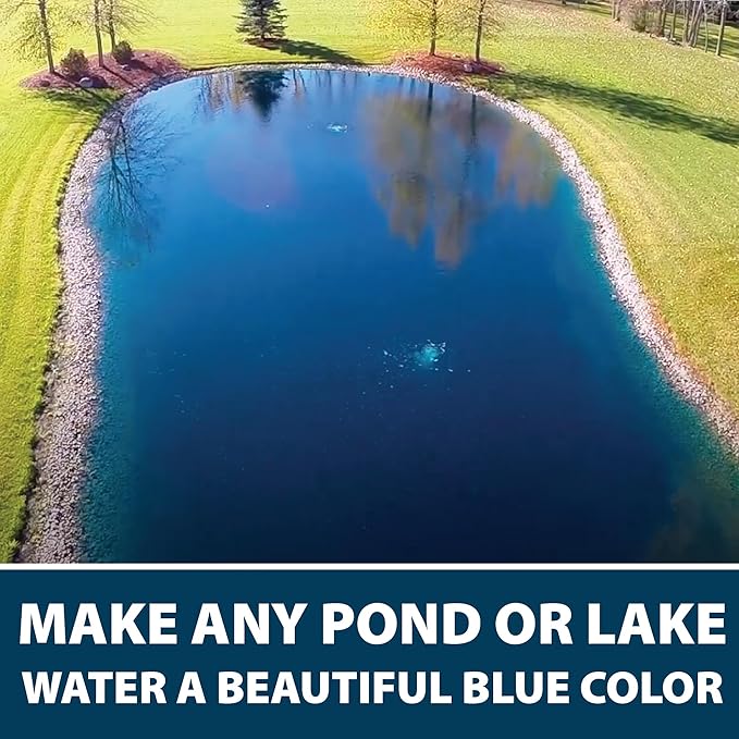 Airmax Black DyeMond Pond Dye Packets Natural Water Colorant for Ponds, Beneficial UV Blocking Color Concentrate, Fish, Bird & Animal Safe, 16 Packet