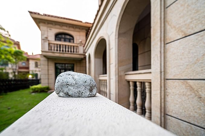 Hide-A-Key Fake Rock Security Safe Storage,Looks and Feels Like a Real Rock Spare Key,Safely Hiking Your Spare Key Outdoor,Yard or Garden Diversion Safes,Outdoor Statue.