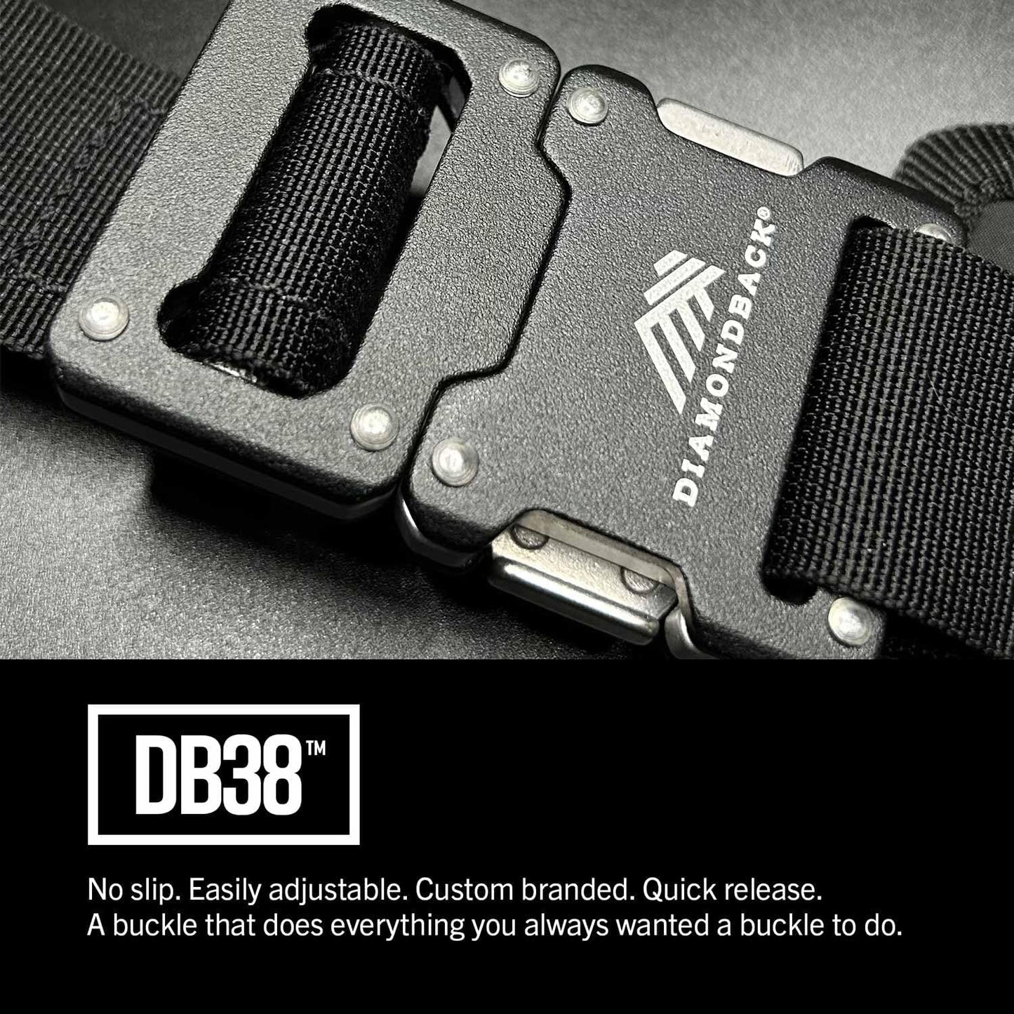 Diamondback Tempo Tool Belt - Tool Belts for Men with Lumbar Support - Utility Belt with 10 Attachment Points for Tool Belt Pouches (M/L)