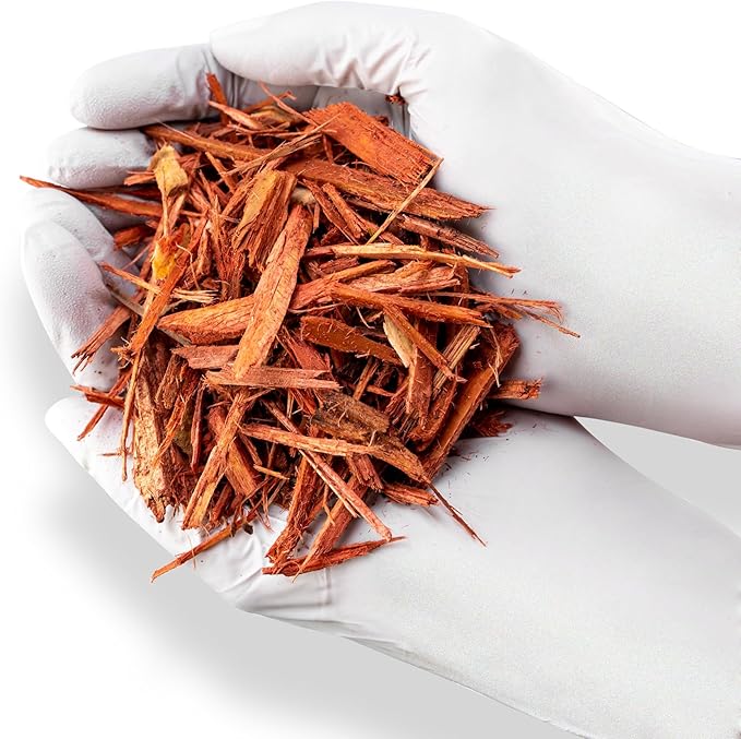 Red Mulch - Retain Moisture and Promote Healthy Root Growth in Your Landscape - 4 QUARTS