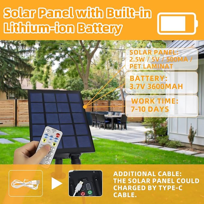 58FT Solar String Lights Waterproof with Remote, ST38 LED Dimmable Globe Outdoor Lights for Patio with 27 Edison Vintage Shatterproof Bulbs, Connectable Backyard Lights for Bistro, Porch
