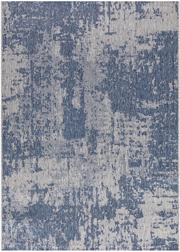 Keen Home Design Terrace Outdoor Area Rug - 4x6 Washable Indoor/Outdoor Rug for Patio, Kitchen, Balcony, Beach, Garden, Deck and Porch, Size: 3'10"x5'7"