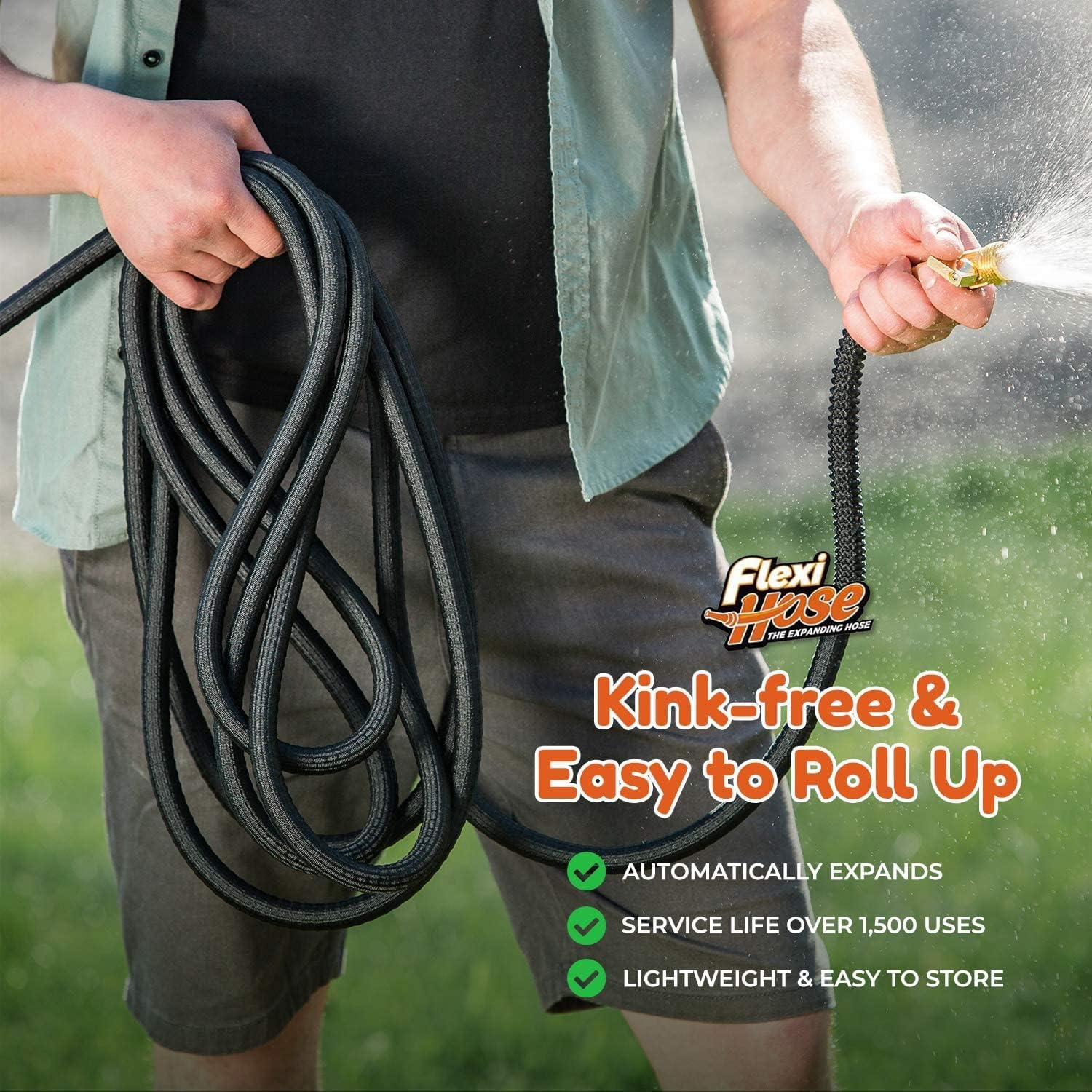 Flexi Hose Expandable Garden Hose - Thumbnail 4