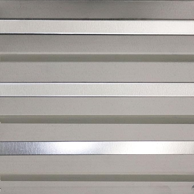 Sunnydaze Galvanized Raised Garden Bed - Metal Raised Bed for Gardening - Outdoor Planter Box for Flowers, Plants, and Vegetables - Silver - 12” H Square