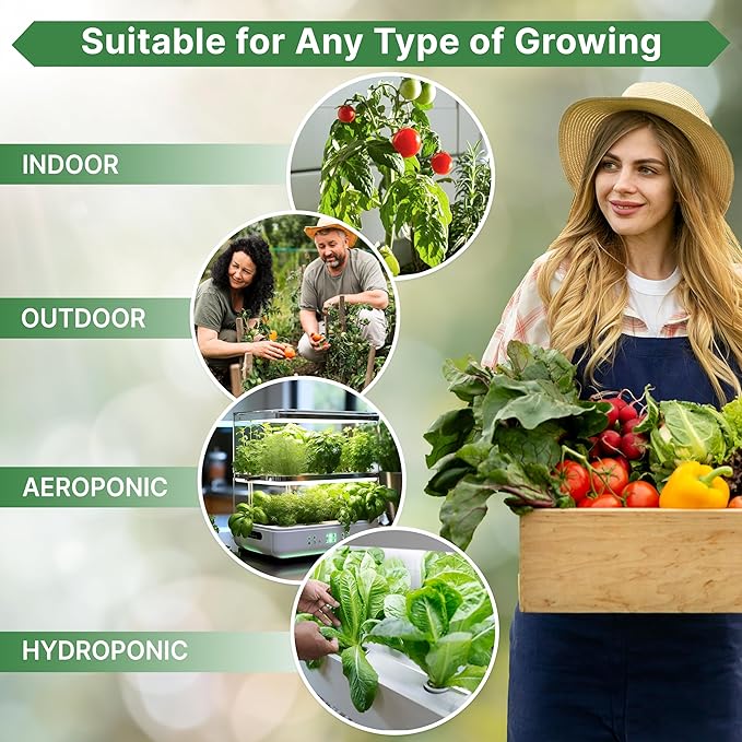 20 Vegetable Seeds Variety Pack - 12,460+ Non-GMO Heirloom Seeds for Planting Vegetables and Fruits in Individual Seed Packets, Home Garden Seeds for Hydroponic, Indoor and Outdoors Gardening