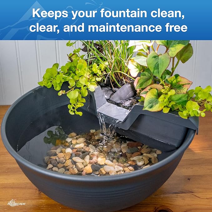Aquascape AquaGarden Tabletop Fountain Maintenance Water Treatment, 4-in-1, 2 oz, 96097