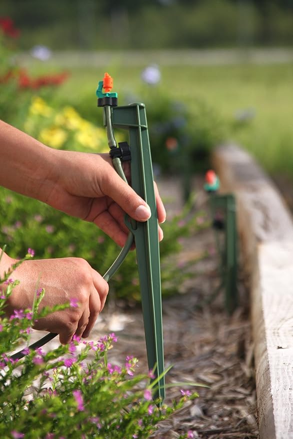 Mister Landscaper Green Landscape Stake Assembly