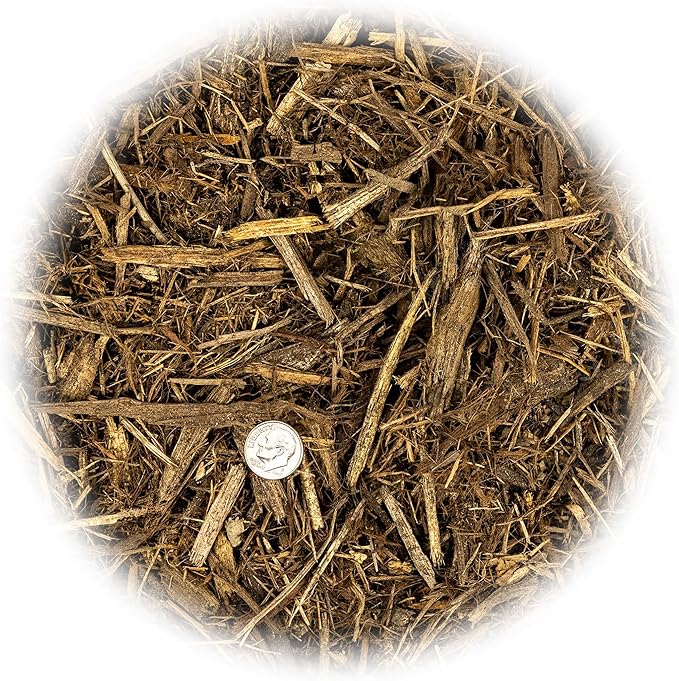 Natural Mulch Cover - Provide Long-Lasting Color and Aromatic Appeal to Your Landscape - 10 QUARTS