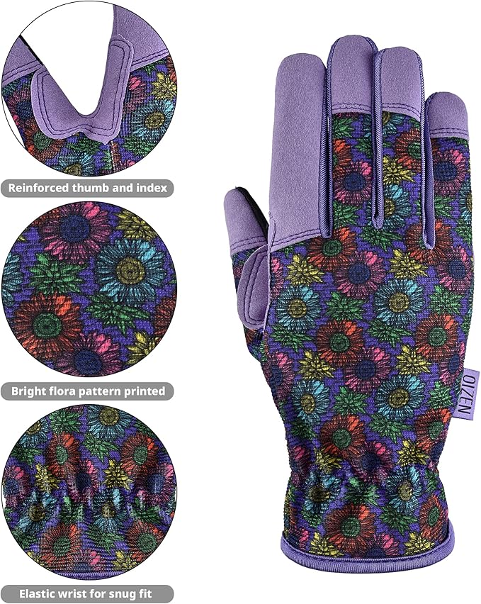Gardening Gloves for Women and Men,Garden Gloves with Touch Screen, Thorn Proof Puncture Resistant Working Gloves, Gardening Gifts for Women, Size Small