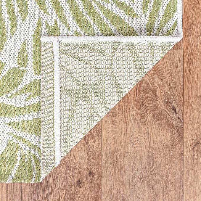 Keen Home Design Terrace Outdoor Area Rug - 6x9 Washable Indoor/Outdoor Rug for Patio, Kitchen, Balcony, Beach, Garden, Deck and Porch, Size: 6'x8'10"