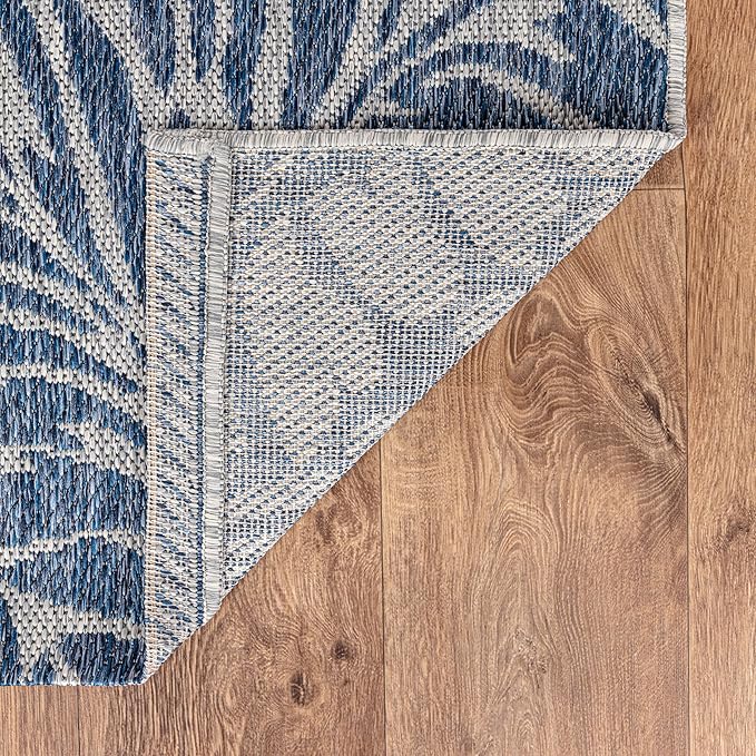 Keen Home Design Terrace Outdoor Area Rug - 8x10 Washable Indoor/Outdoor Rug for Patio, Kitchen, Balcony, Beach, Garden, Deck and Porch, Size: 7'7"x10'